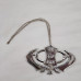 CAR HANGING - PLASTIC KHANDA (SILVER AND GOLDEN) - 2 OPTIONS