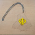 CAR HANGING - PUNJAB MAP CUT OUT- KHANDA - 2 OPTIONS