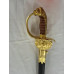 KHANDA KIRPAN - BLACK AND GOLDEN KHANDA