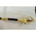 KHANDA KIRPAN - BLACK AND GOLDEN KHANDA