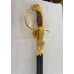 KHANDA KIRPAN - BLACK AND GOLDEN KHANDA