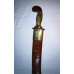 KIRPAN - WOODEN AND BRASS KIRPAN