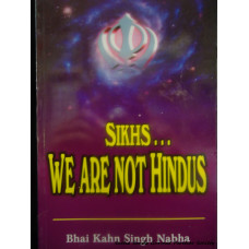 Sikhs … We are not Hindus
