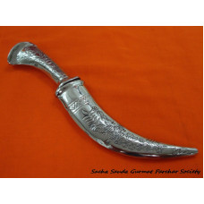 10 inche Stainless Steele Kirpan with Engravings