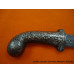 KIRPAN - 8 inche Artistic Kirpan with Silver Work and Stylish Curved Handle