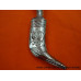 6.5 inche Artistic Kirpan with Khanda Etched on Sheathe